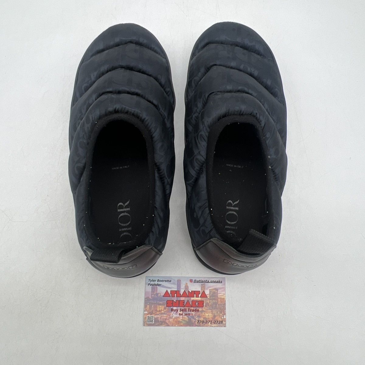 Dior Dior snow slipper quilted Dior oblique black Size US 9 / EU 42 - 6 Thumbnail
