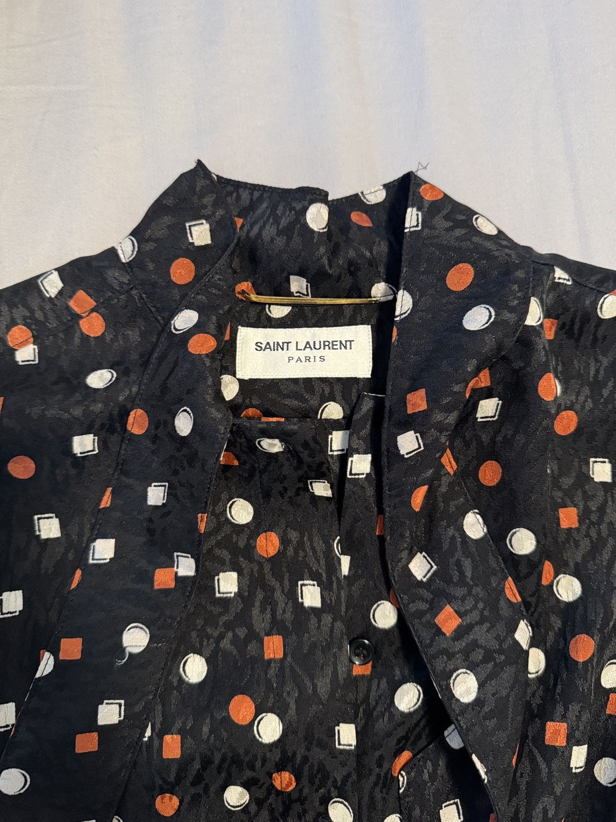 Saint Laurent Paris SAINT LAURENT Polka Dot Dress Size XXS / US 00 / IT 34 - 2 Thumbnail