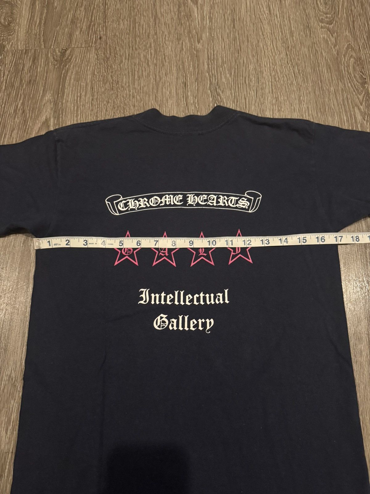 Chrome Hearts Chrome Hearts Vintage Intellectual Gallery Tee Navy Size US S / EU 44-46 / 1 - 6 Thumbnail