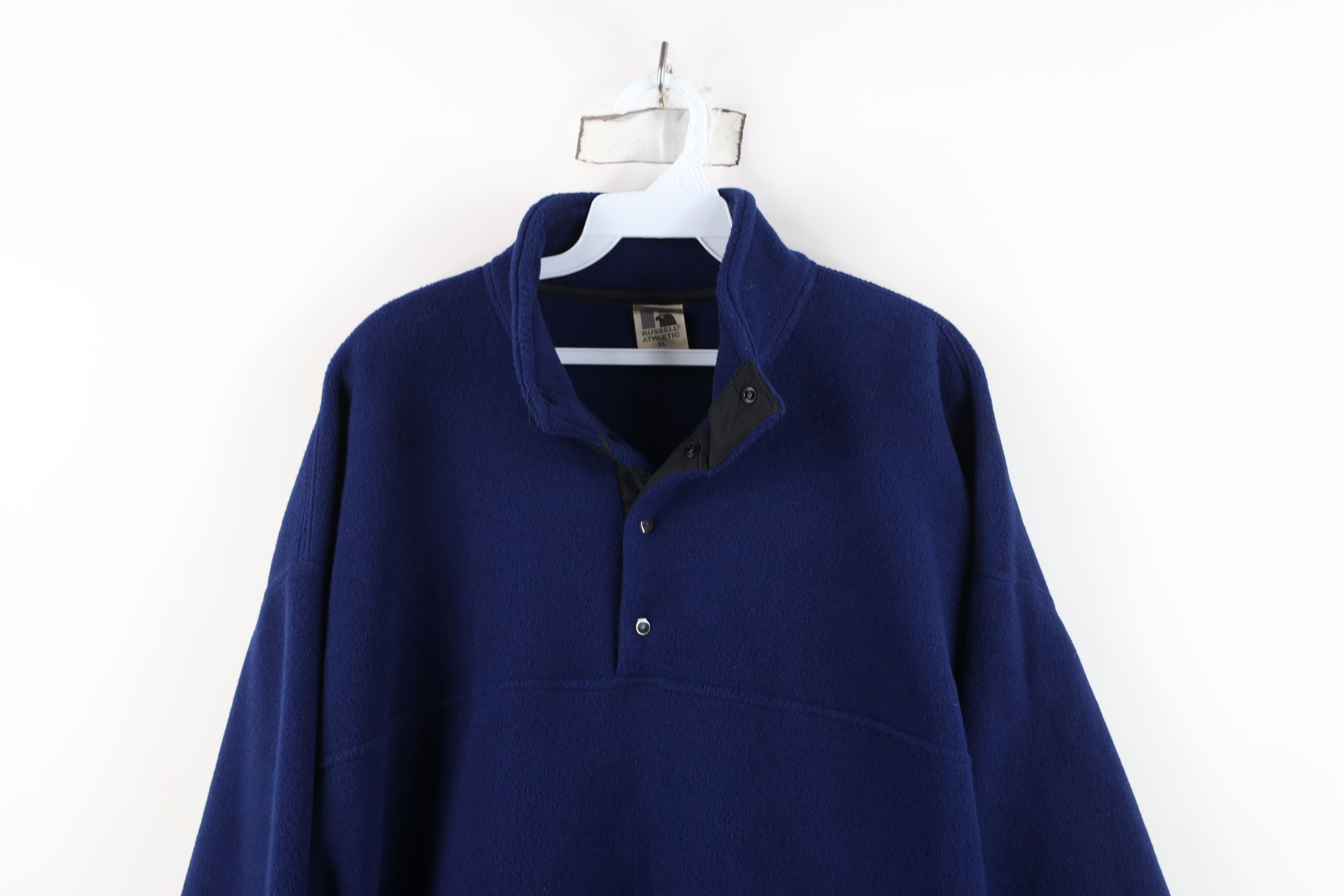 Russell Athletic Vintage 90s Russell Athletic Fleece Pullover Sweater USA Size US XL / EU 56 / 4 - 2 Thumbnail