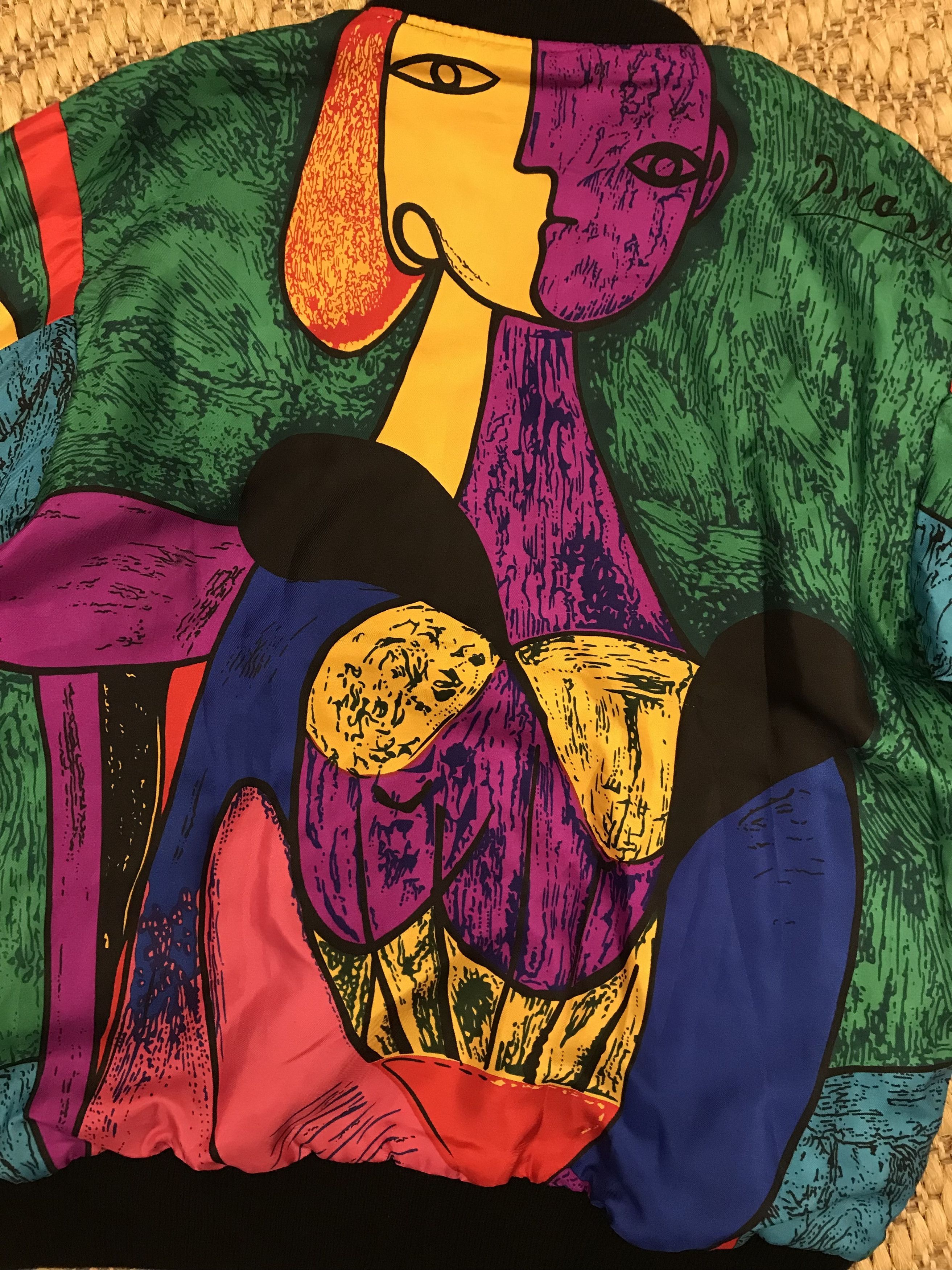 Paloma Picasso Vintage Picasso Silky Bomber Jacket Reversible Size US L / EU 52-54 / 3 - 7 Thumbnail