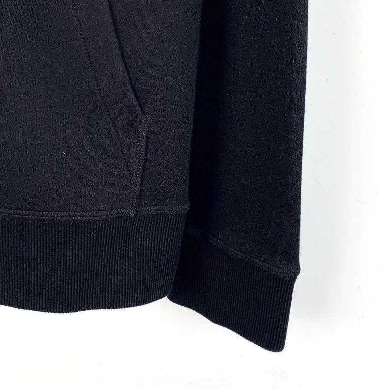 Louis Vuitton Louis Vuitton Black pin cotton hooded drawstring zip hoodi Size US M / EU 48-50 / 2 - 4 Thumbnail