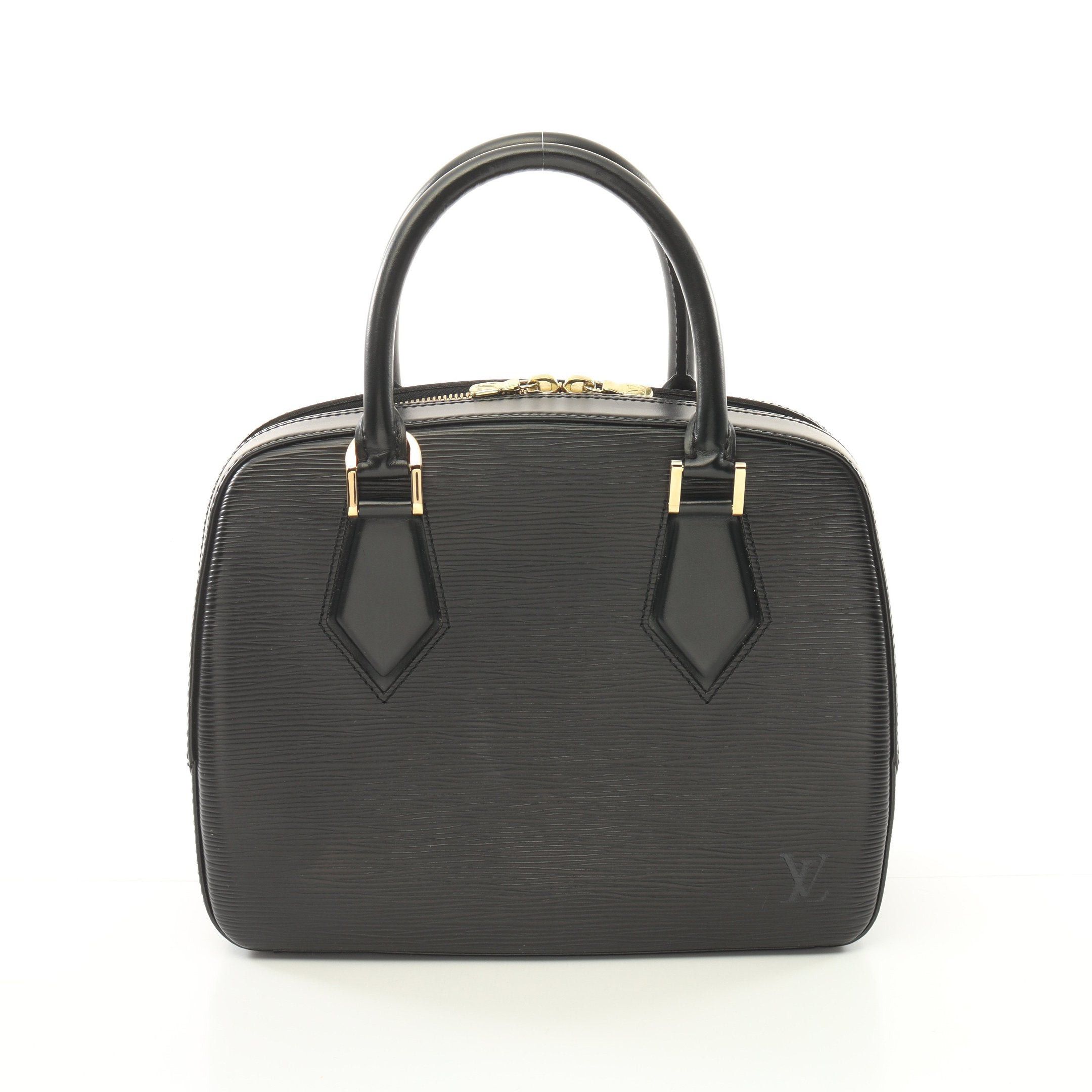 Louis Vuitton Louis Vuitton Sablon Epi Noir Handbag Leather Black Size ONE SIZE - 1 Thumbnail