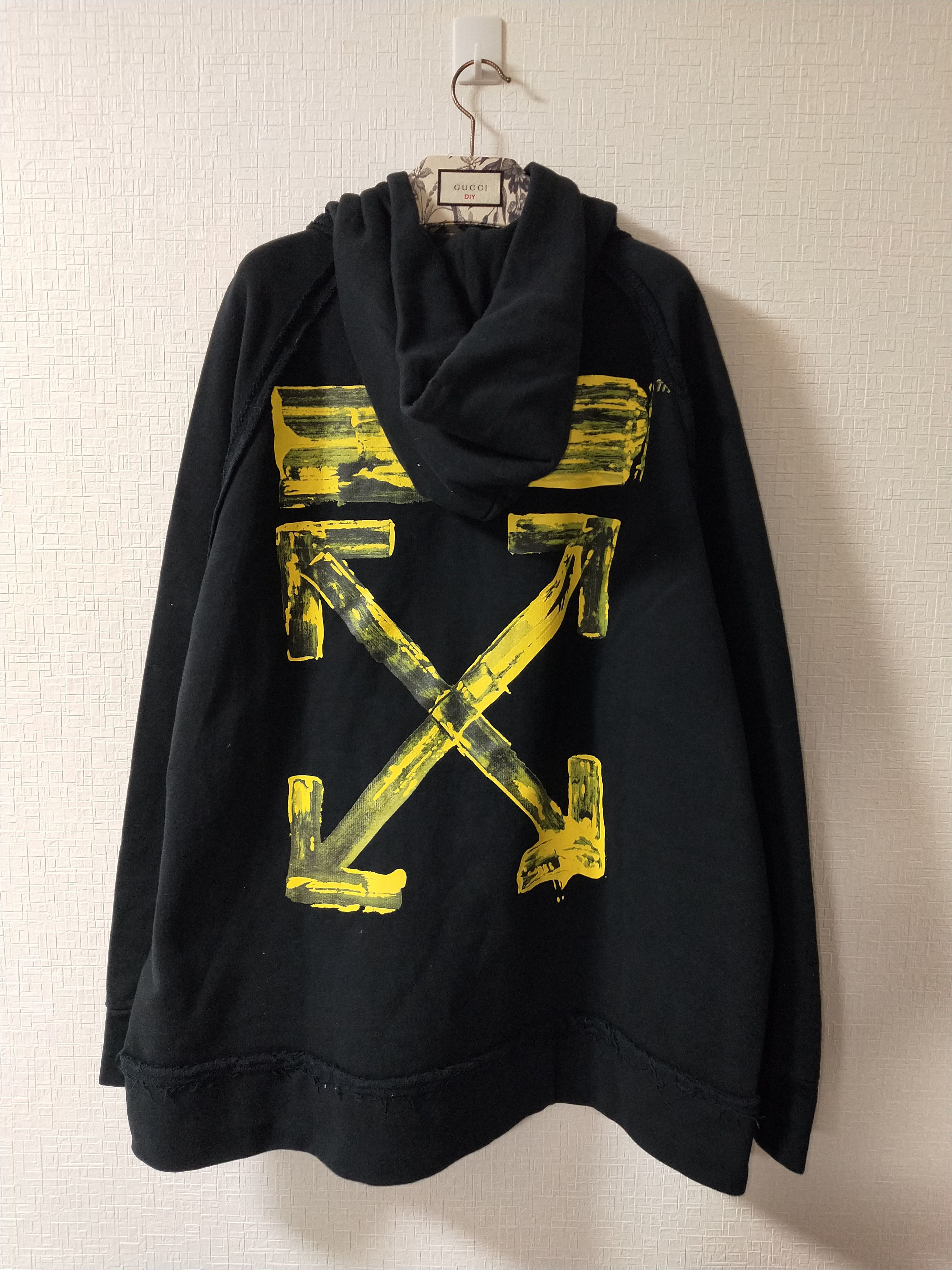 Off-White Acrylic Arrow Hoodie | Grailed