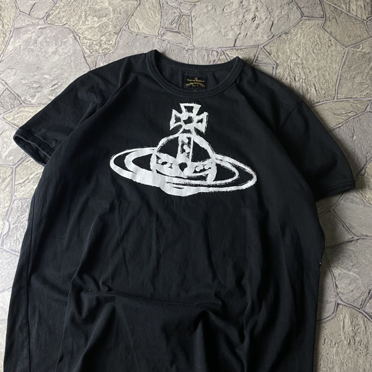 Vivienne Westwood Vivienne Westwood t-shirt big logo vintage tee Size US XL / EU 56 / 4 - 2 Thumbnail