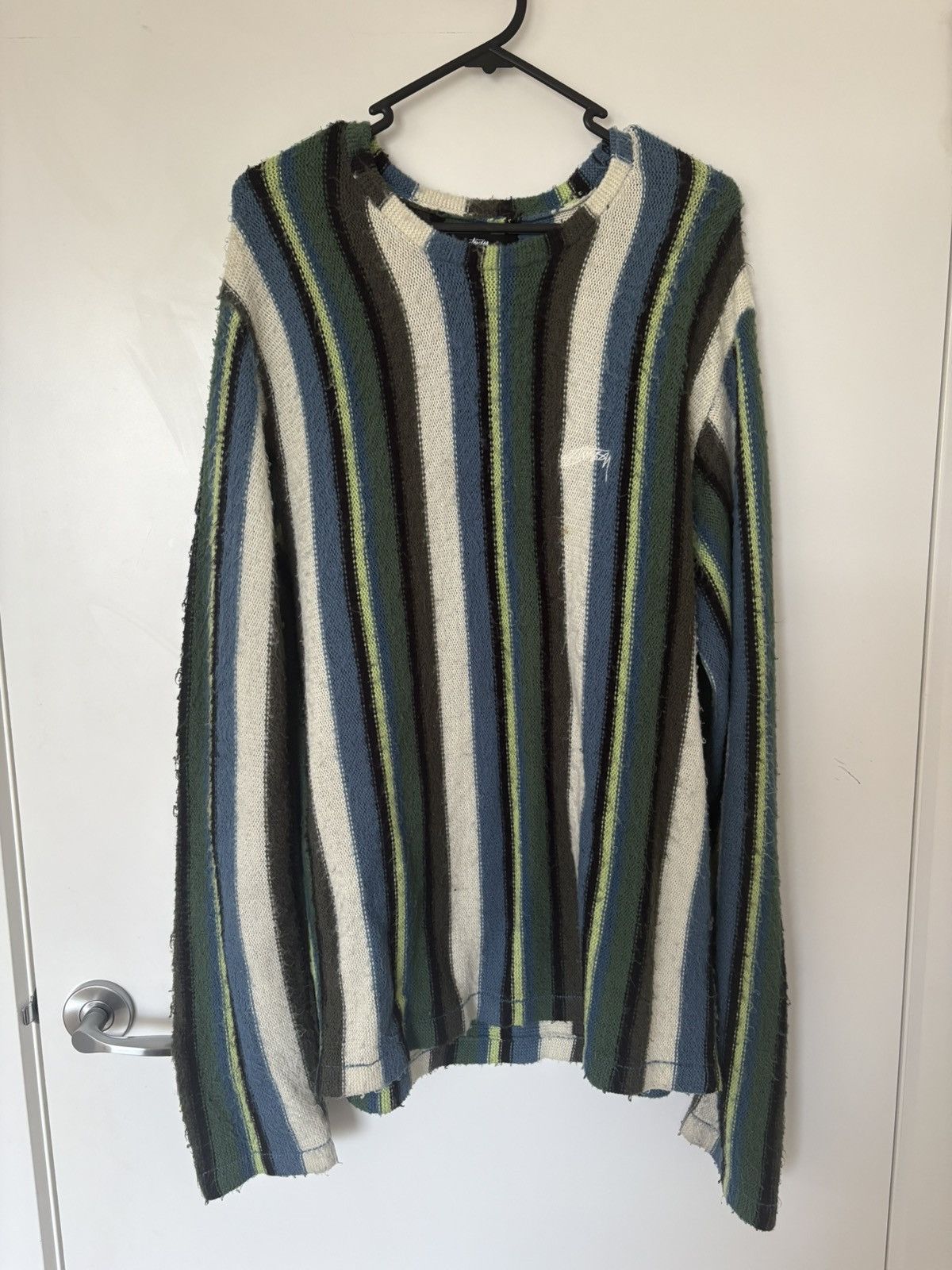 Stussy Stüssy Mohair Striped Knit Size US L / EU 52-54 / 3 - 1 Thumbnail