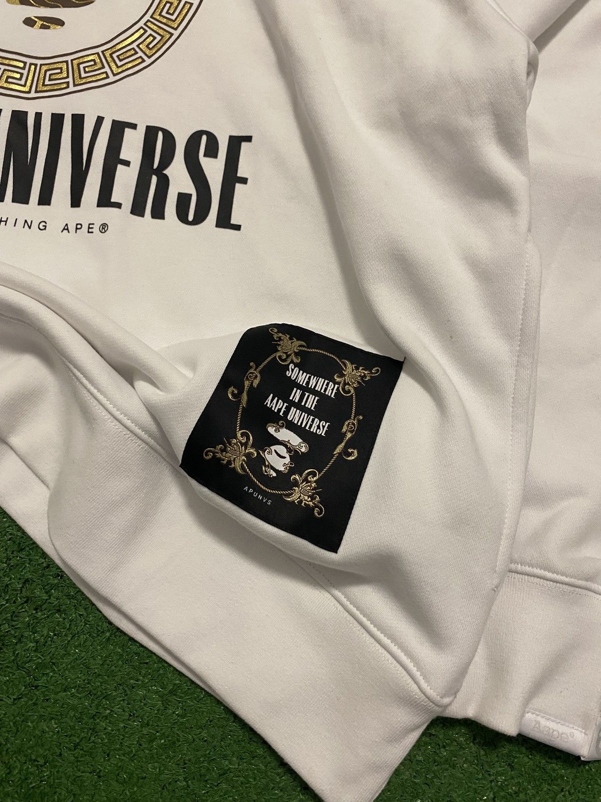 Aape White AAPE By A Bathing Ape Hoodie. Size M. Size US M / EU 48-50 / 2 - 3 Thumbnail