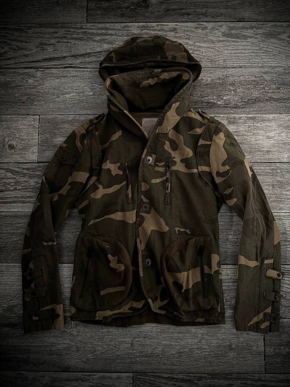 ジャケット・アウター 00s archive goa bono gimmick camo jacket 00s 