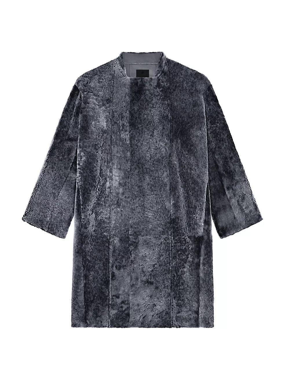 o1w1db10325 Shearling Coat in Grey
