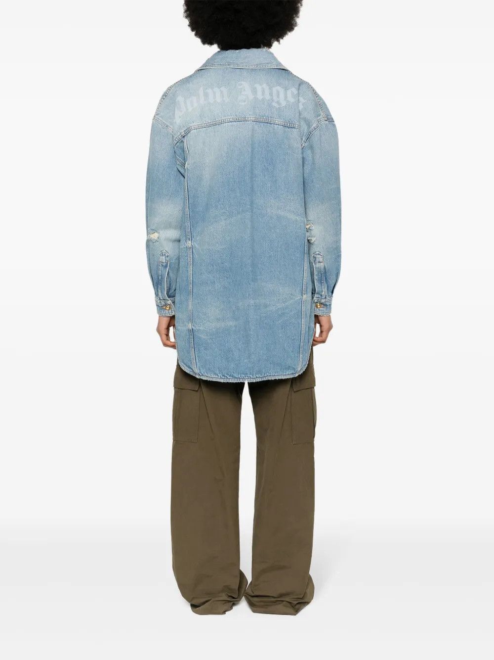 o1y1125 Denim Shirt in Blue