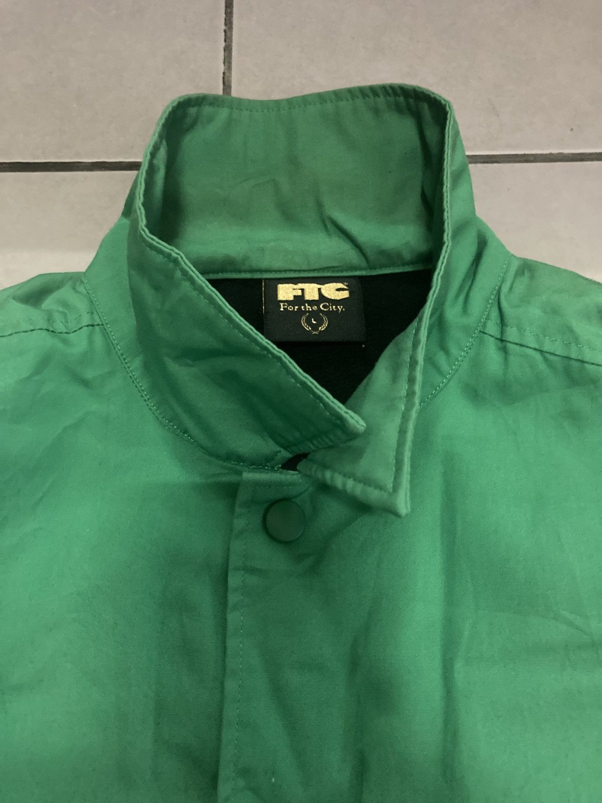 FTC Vintage FTC Skateboard Fleece Lined Reflector Coach Jacket Size US L / EU 52-54 / 3 - 8 Thumbnail