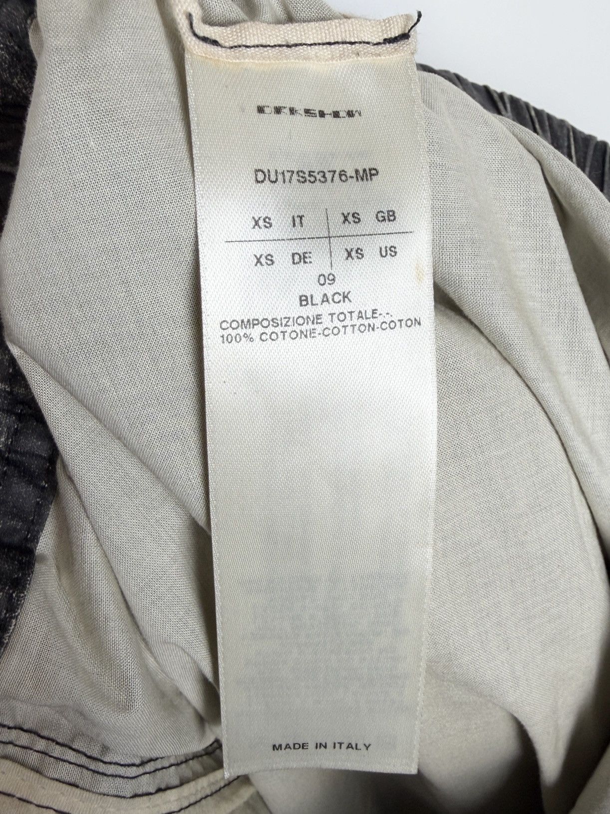 Rick Owens SS17 Rick Owens Walrus MP Waxed Coated Creatch Cargo Pants Size US 30 / EU 46 - 10 Thumbnail