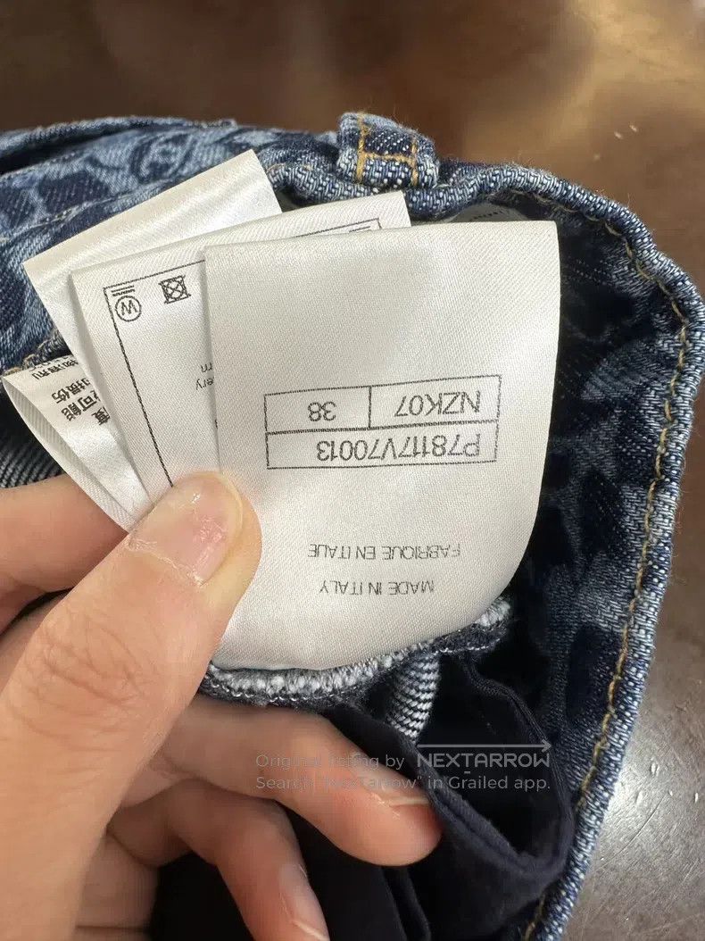 Chanel Chanel Camelia straight jeans Size 25" / US 0 / IT 36 - 6 Thumbnail