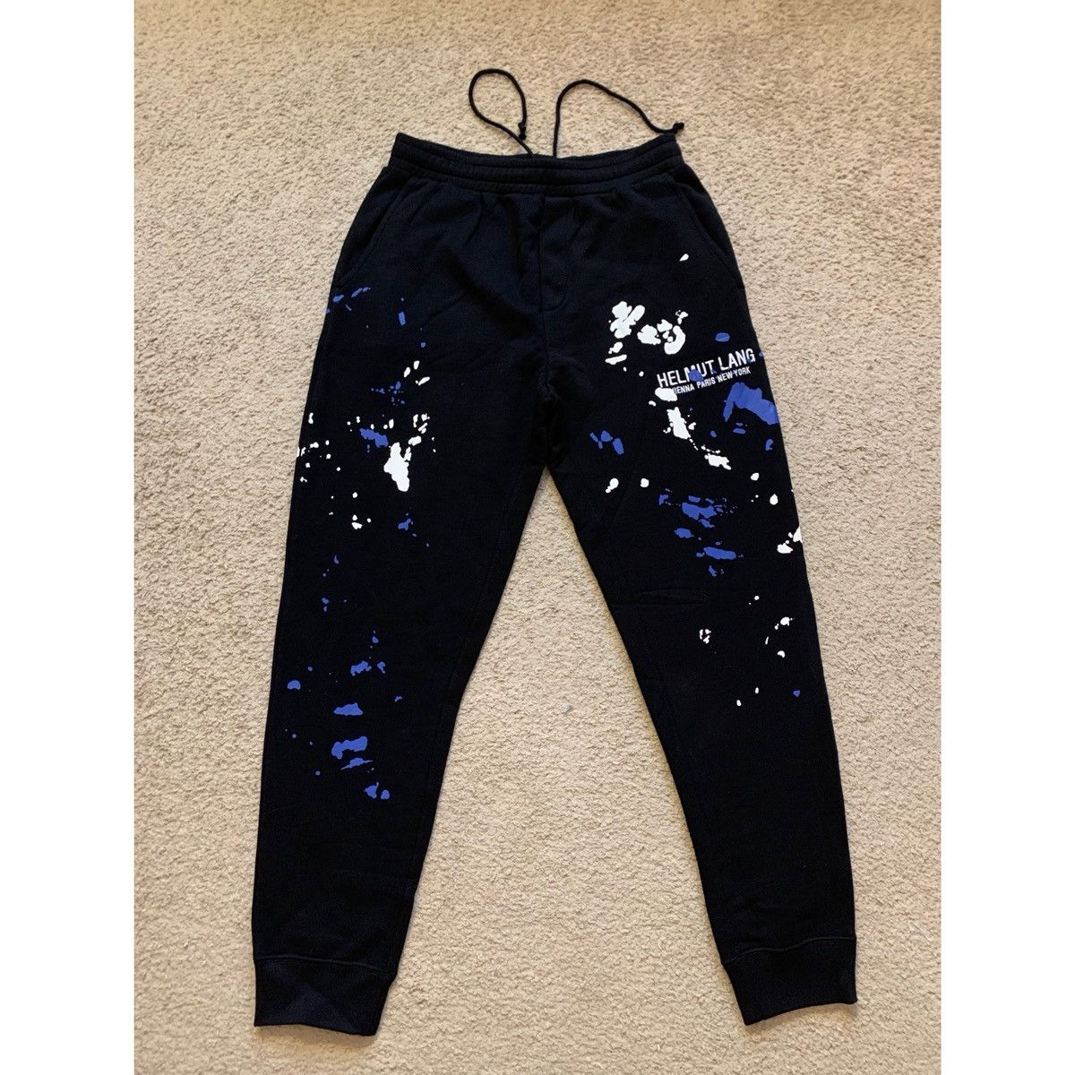 Helmut Lang HELMUT LANG PAINT SPLATTER SWEATPANTS Size US 32 / EU 48 - 10 Thumbnail