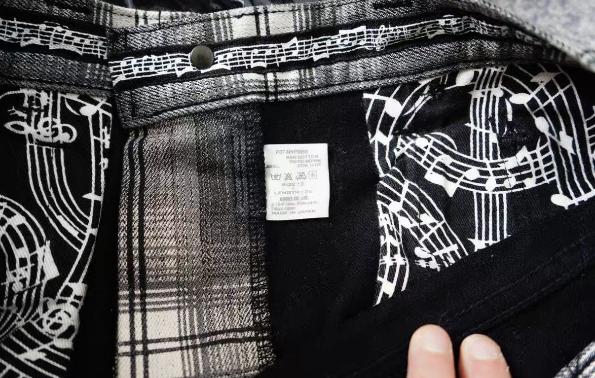 Number (N)ine Number Nine Archive Fall/Winter Plaid Cropped Pants Size US 32 / EU 48 - 8 Thumbnail