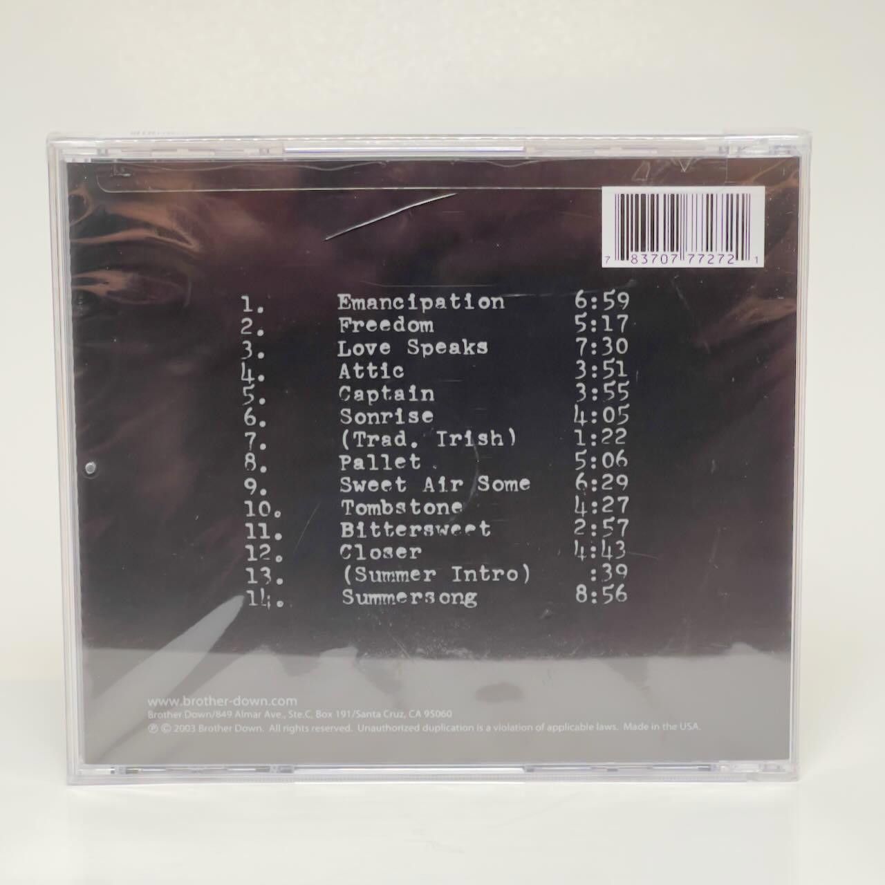 Designer Brother Down - To The Black Land CD 2003 SEALED Rare Size ONE SIZE - 4 Thumbnail