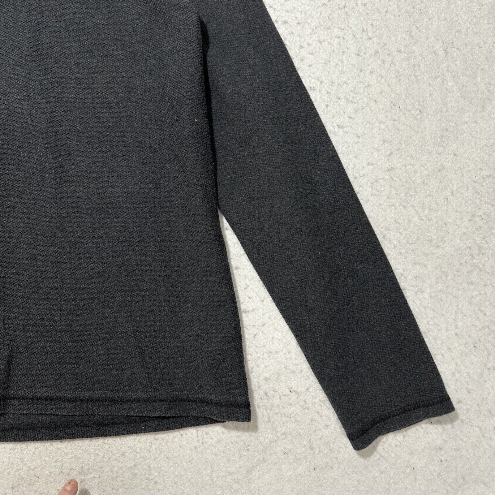 Vans Vans Small Pullover Hoodie Dark Gray Sweatshirt Waffle Knit Size US S / EU 44-46 / 1 - 5 Thumbnail