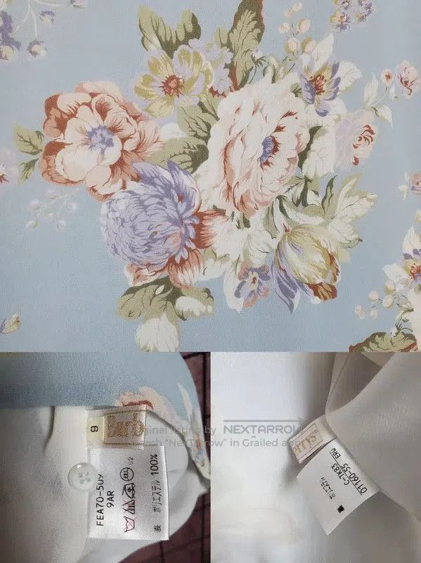 Burberry Burberry Floral Long Sleeve Cardigan for Women. Size M / US 6-8 / IT 42-44 - 7 Thumbnail