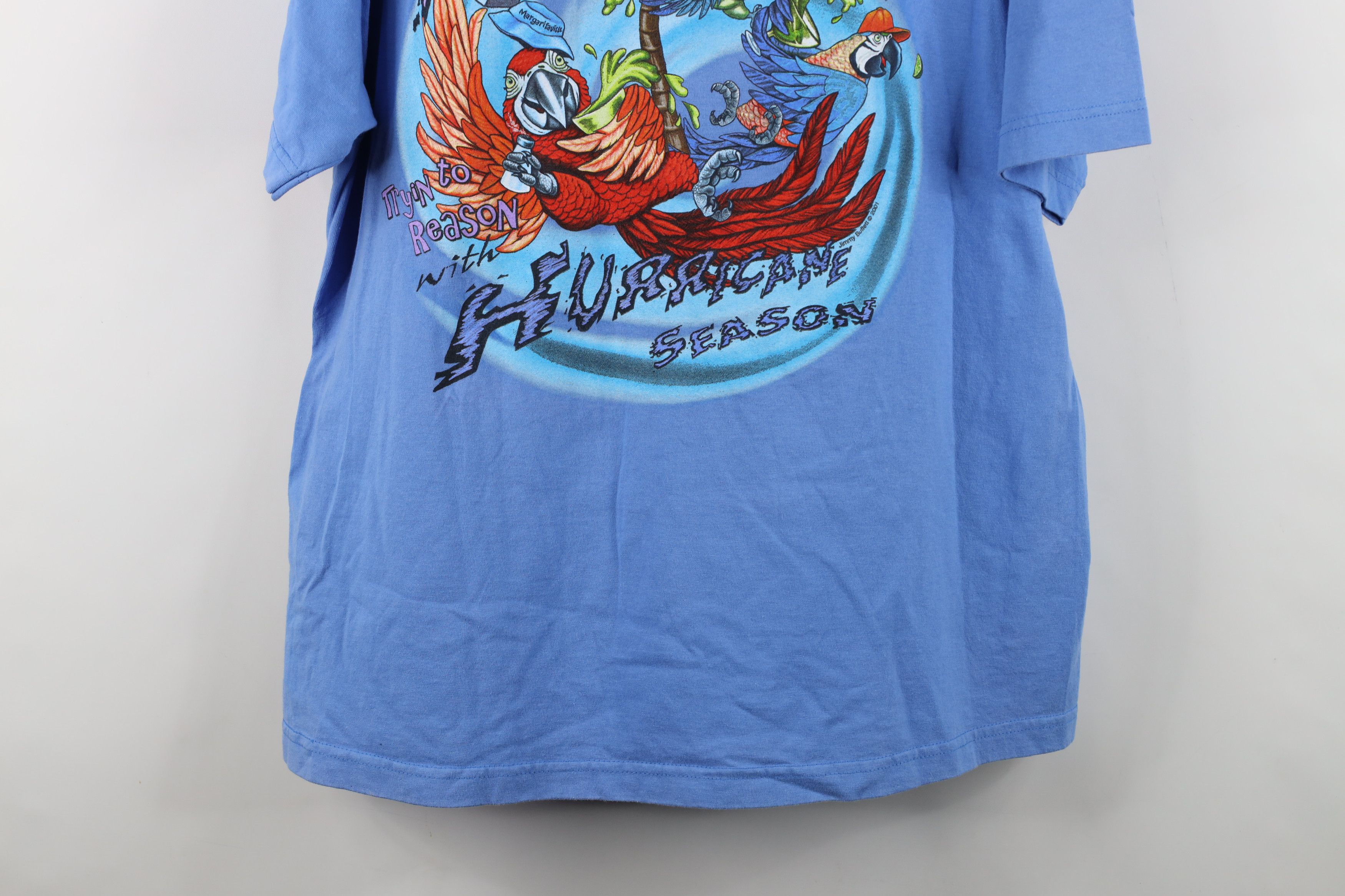 Vintage Vintage Y2K 2001 Margaritaville Jimmy Buffett Beach T-Shirt Size US XL / EU 56 / 4 - 14 Thumbnail