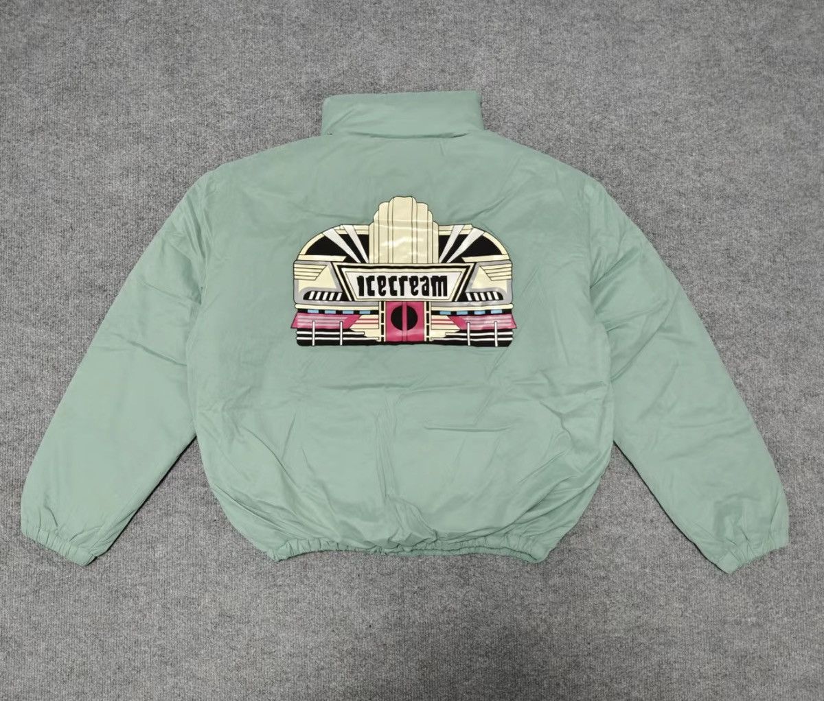 BBC ICECREAM Metropolis Print Puffer Jacket