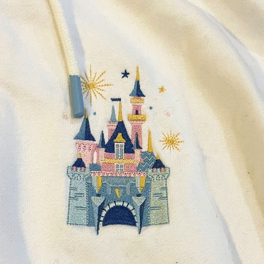 Disney Disneyland Resort Zipup Hooded Sweatshirt Disney Castle Logo Size XS / US 0-2 / IT 36-38 - 3 Thumbnail