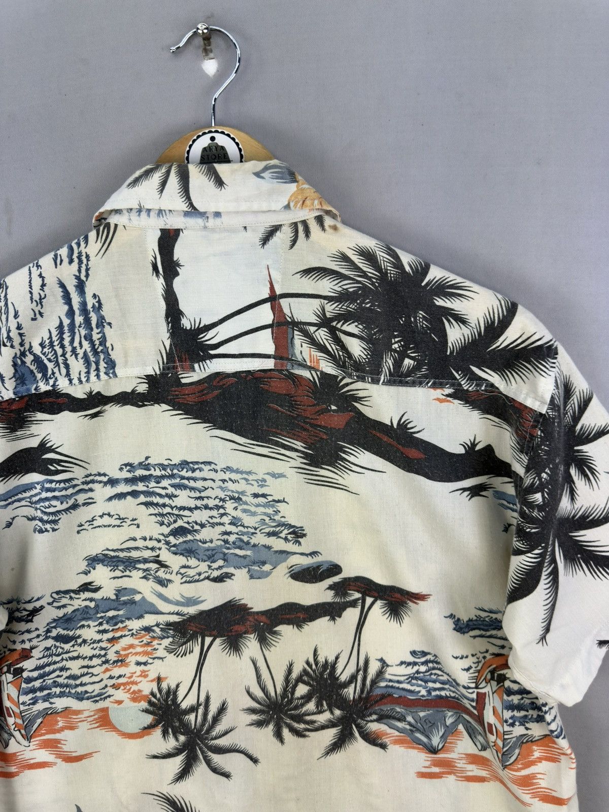 Japanese Brand Elkay Fullprint Hawaii Shirt Size US M / EU 48-50 / 2 - 5 Thumbnail