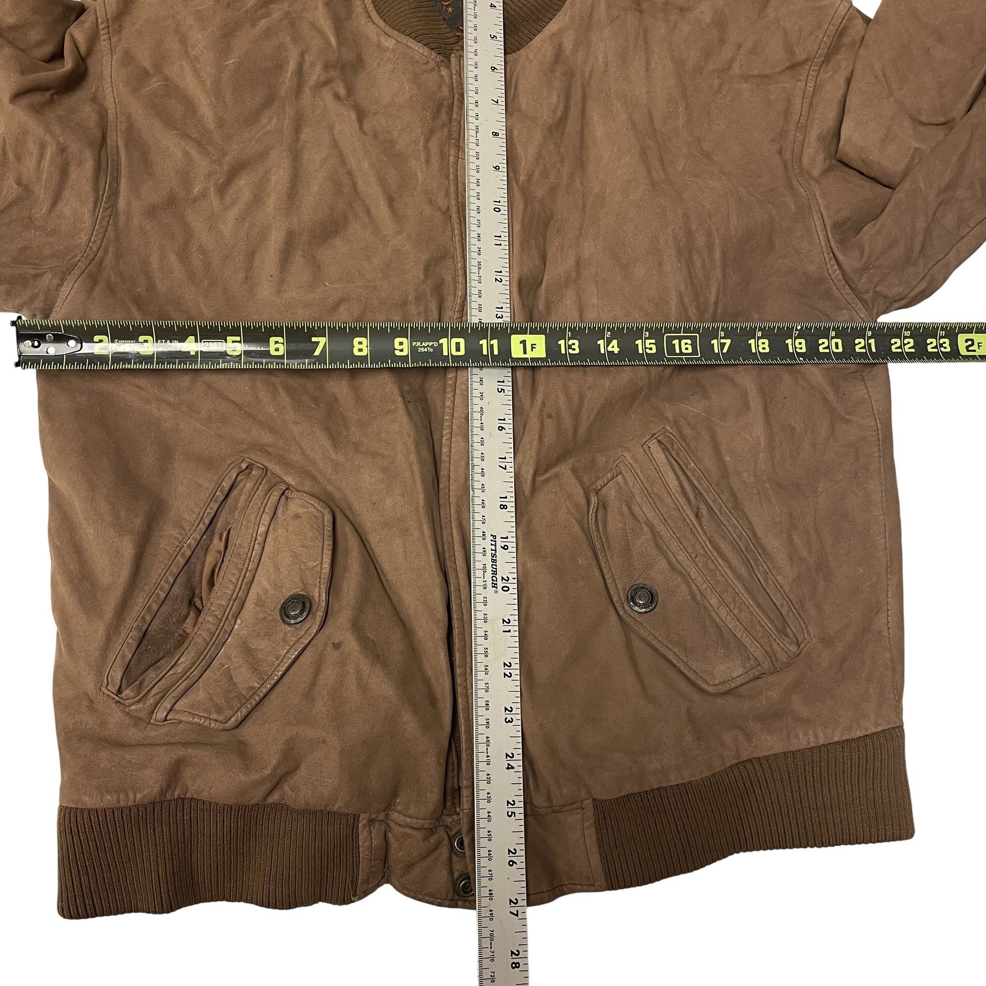 Adventure Bound 80s Adventure Bound WILSONS Leather BOMBER Motorcycle Jacket Size US L / EU 52-54 / 3 - 9 Thumbnail