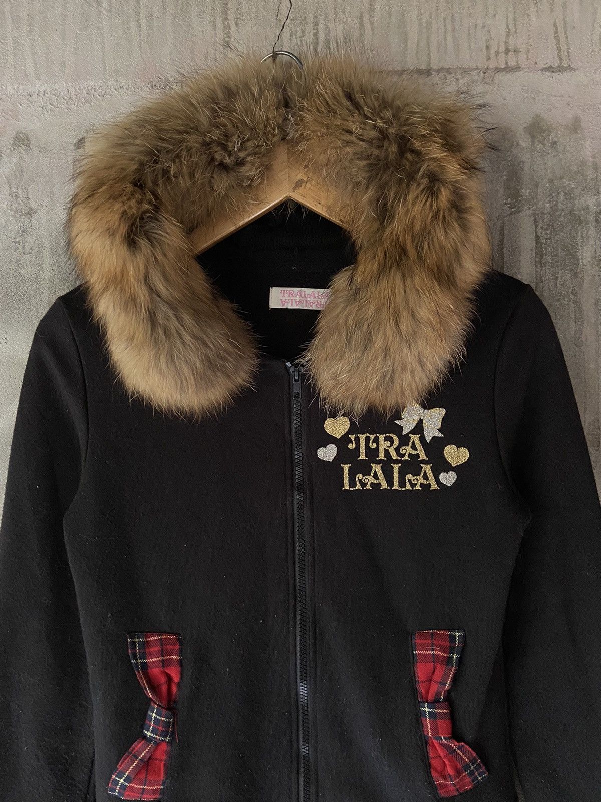 Hysteric Glamour × If Six Was Nine × Japanese Brand TRALALA GIRL LIKE OF STYLE FUR ZIP HOODIE Size US XS / EU 42 / 0 - 2 Thumbnail