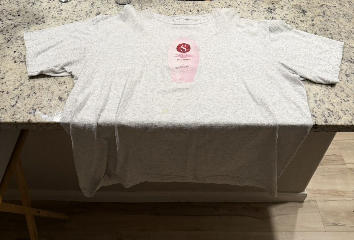 Supreme Supreme "Super Cream" T shirt Size US XL / EU 56 / 4 - 1 Thumbnail