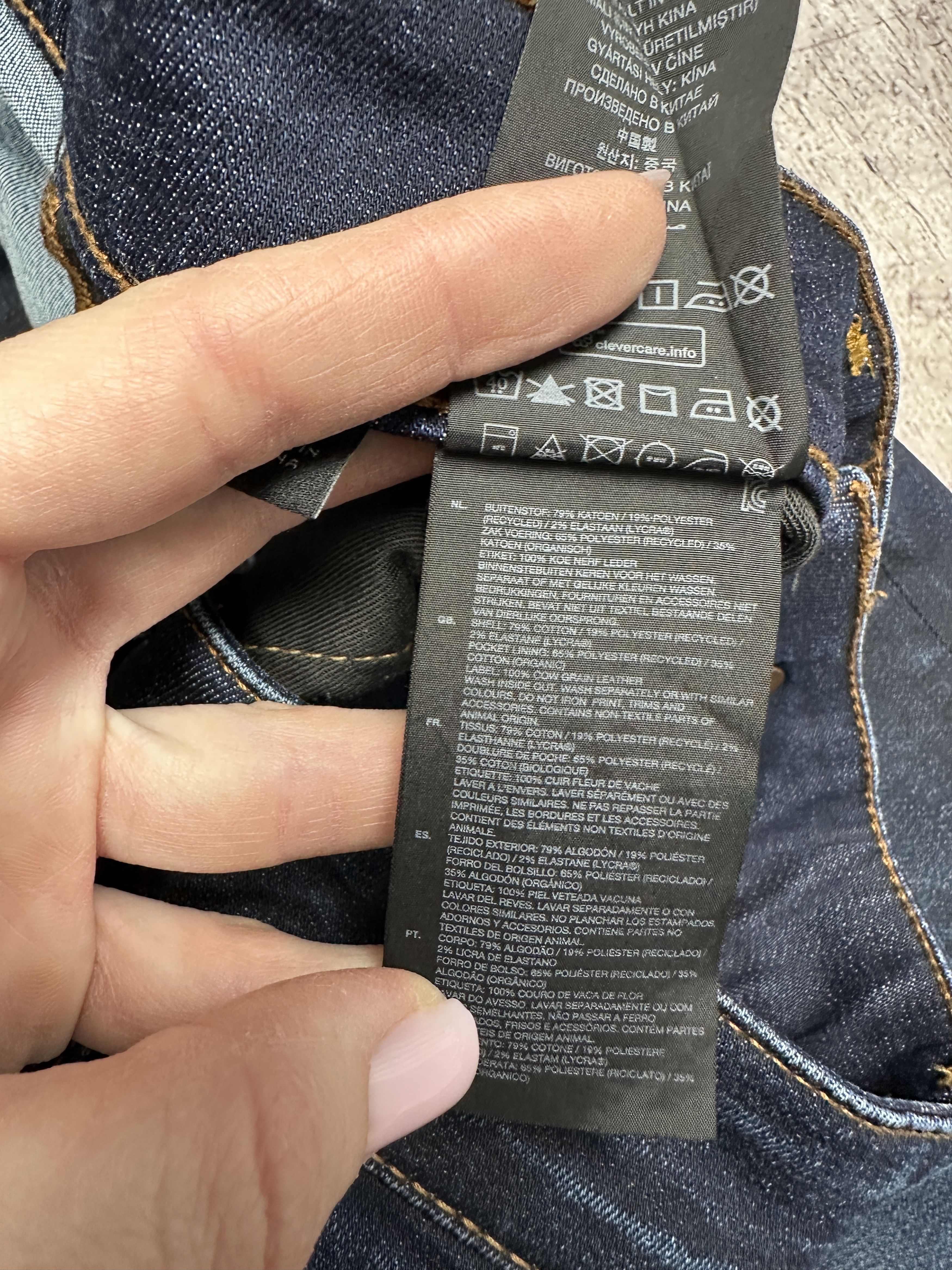 G-Star G Star Raw Mens 3301 Slim Denim Pants Jeans Size US 32 / EU 48 - 6 Thumbnail