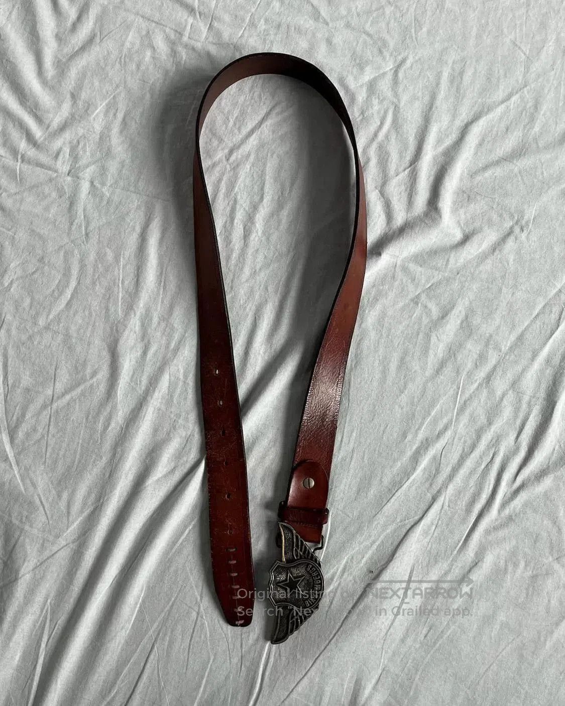 Dirk Bikkembergs Dirk Bikkembergs Odin Vintage Belt. Size ONE SIZE - 4 Thumbnail