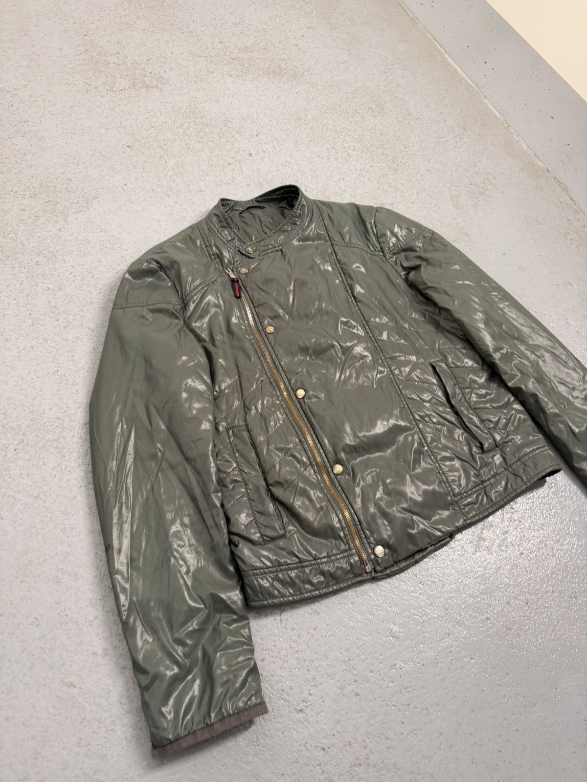 Gucci Gucci FW2007 Asymmetrical Light Jacket Size US M / EU 48-50 / 2 - 3 Thumbnail