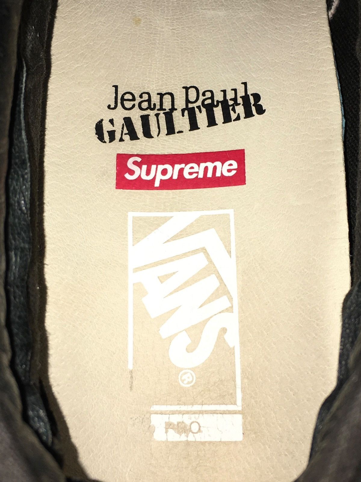Supreme × Vans shoes VANS x SUPREME x JEAN PAUL GAULTIER Ukka ’95 PRO y2k Size US 8.5 / EU 41-42 - 2 Thumbnail