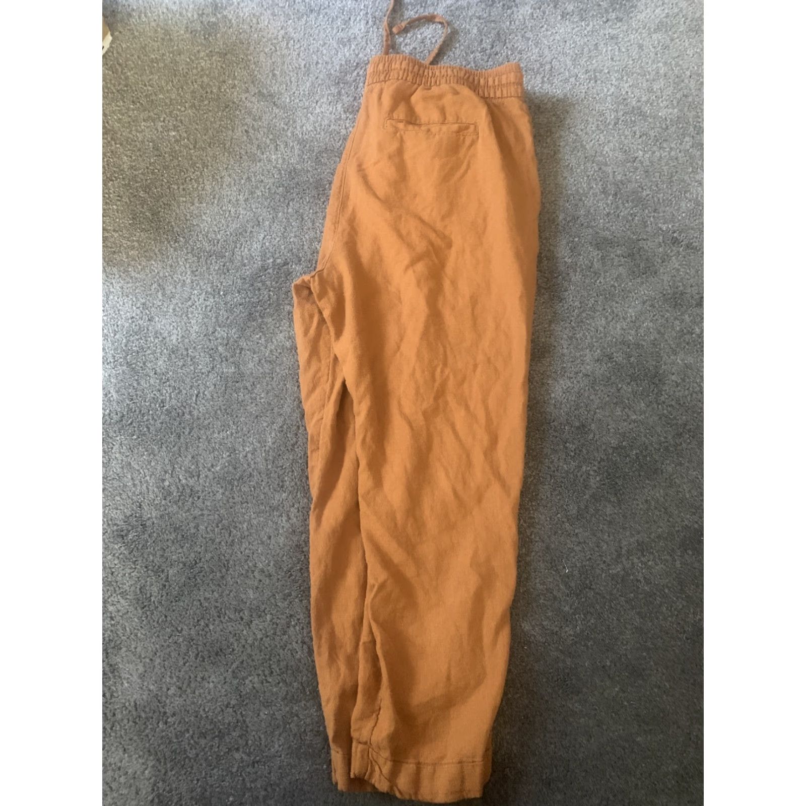 Old Navy VINTAGE? Old Navy Women Brown Casual Pants Large Petites Capri Skinny & Slim 20in Inseam Womens Pants Brown Size 36" / US 14 / IT 50 - 4 Thumbnail