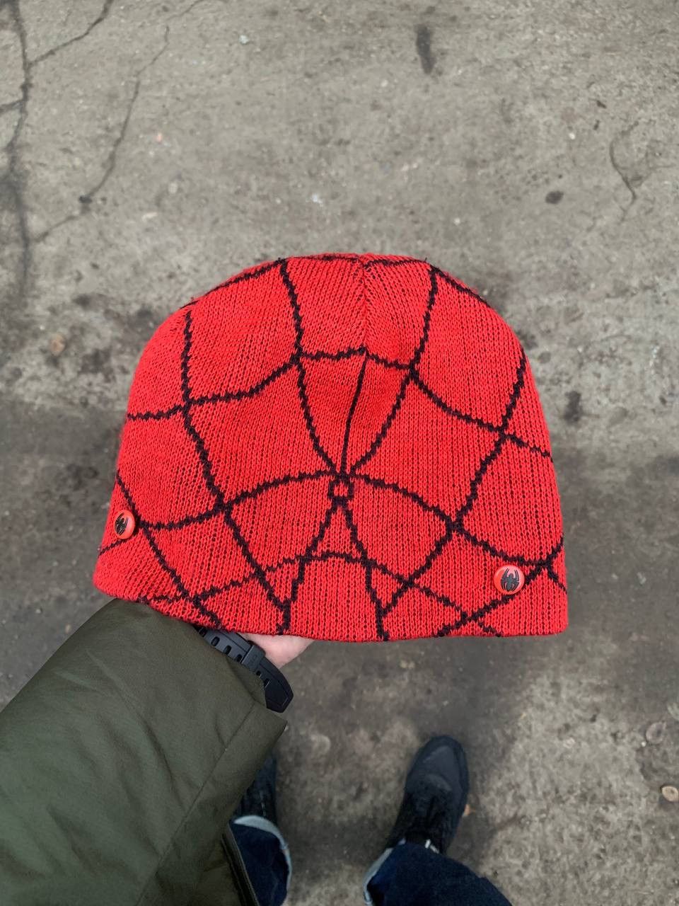 Pre-owned Marvel Comics X Vintage Very Spider-man Hats Marvel Cap Japan Style Y2k 90's Sk8 In Red