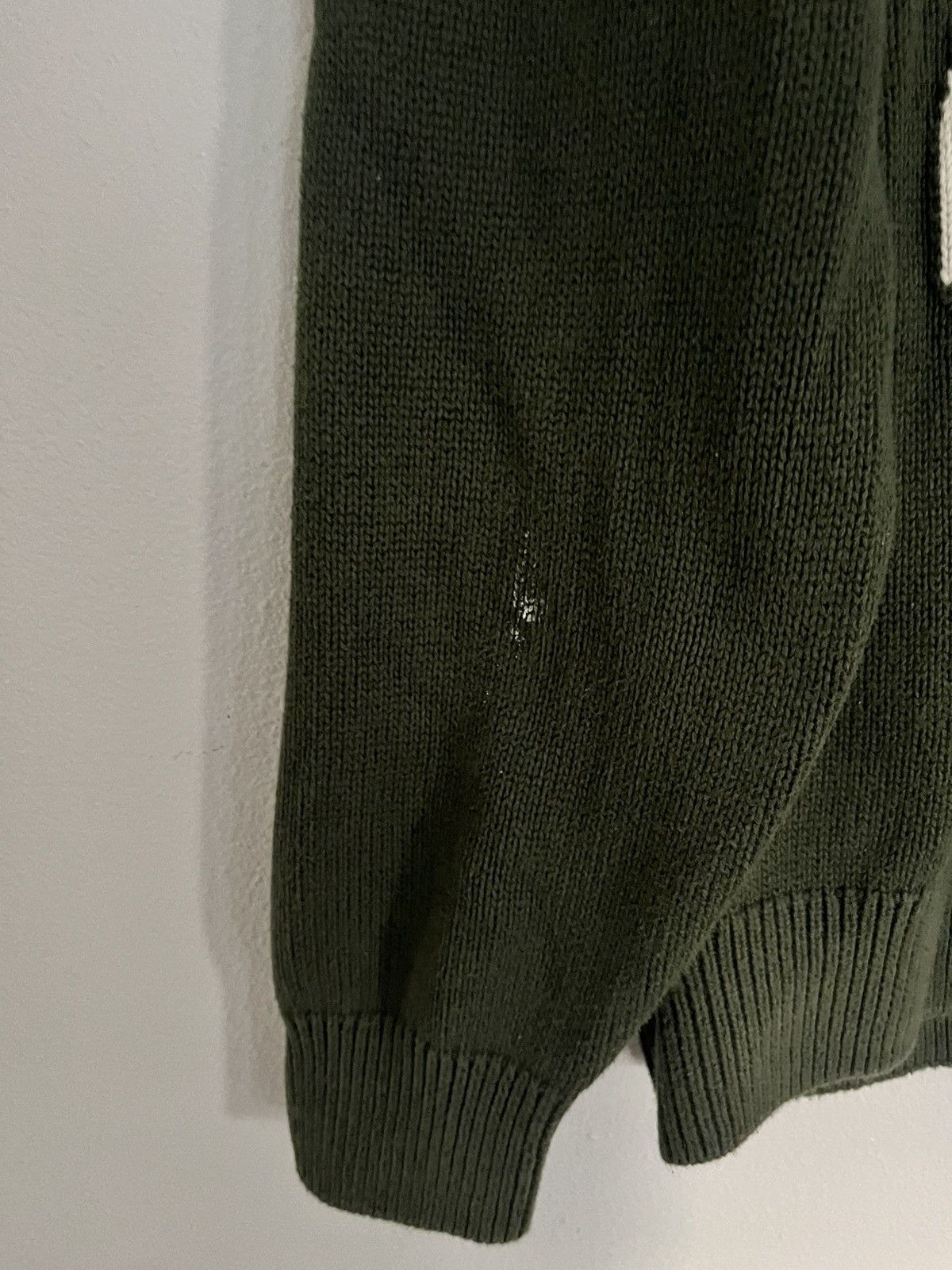 Stussy Stussy forest green knit sweater Size US L / EU 52-54 / 3 - 2 Thumbnail