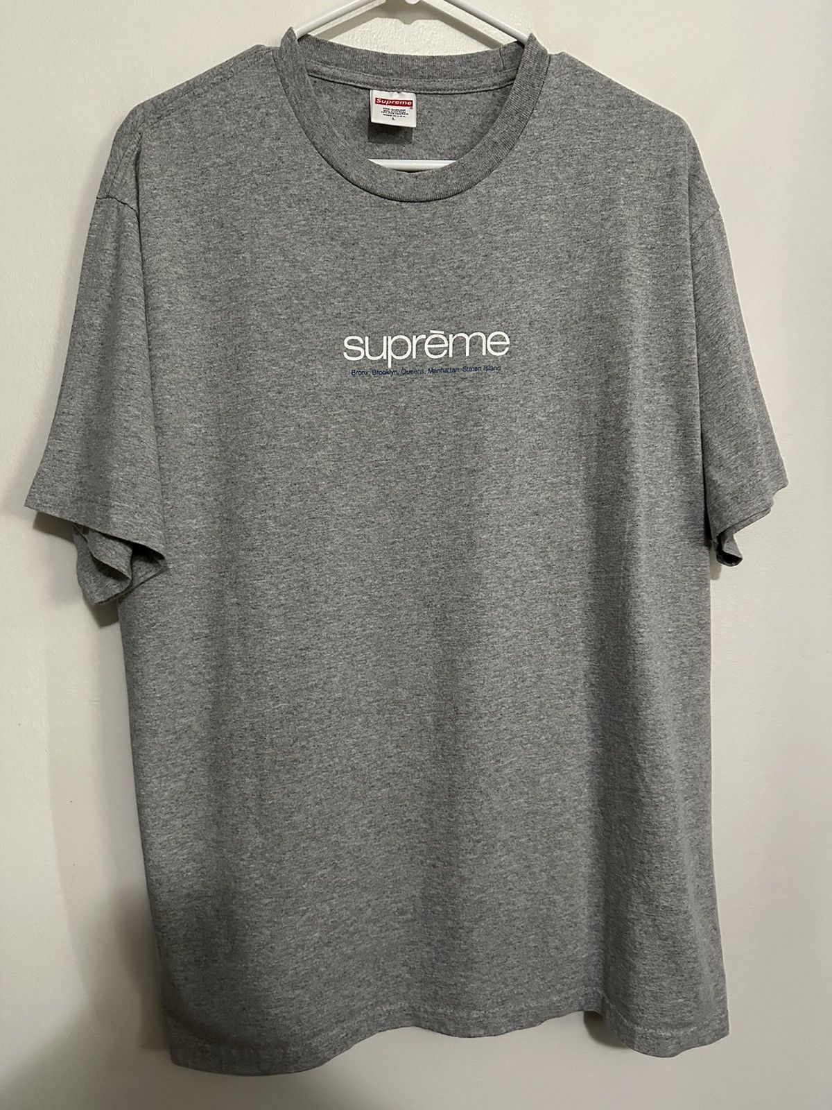 Supreme Supreme Five Boroughs Tee Size US L / EU 52-54 / 3 - 1 Thumbnail