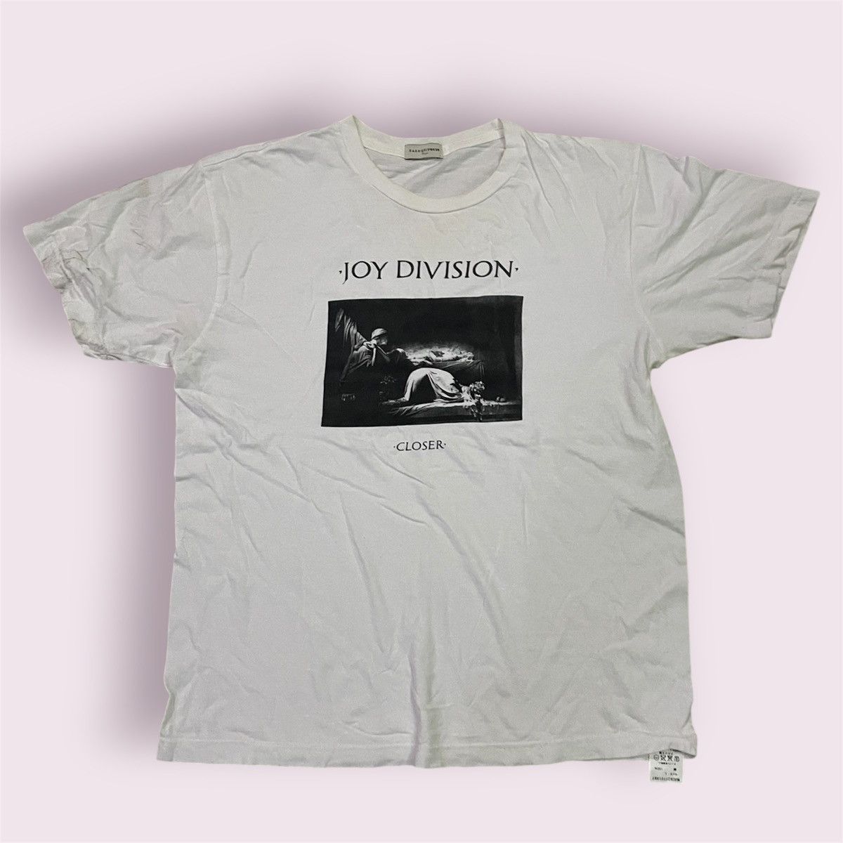 NANO universe Nano Universe x Joy Division Closer album t-shirt. Size US L / EU 52-54 / 3 - 1 Thumbnail