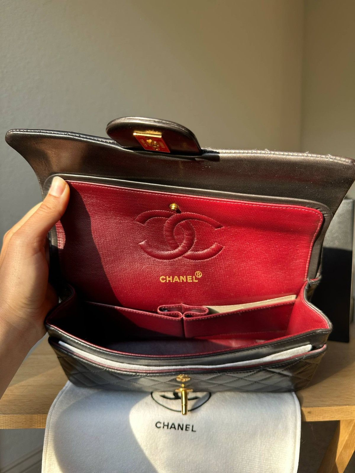 Chanel Chanel Vintage Series 3 Medium Lambskin Flap - GHW Size ONE SIZE - 9 Thumbnail