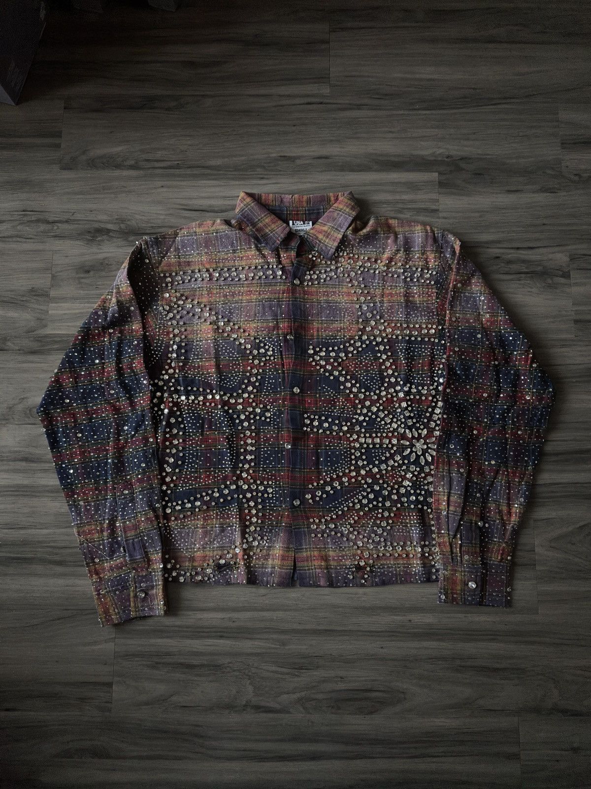 Vale Purple Fever Crystal Flannel