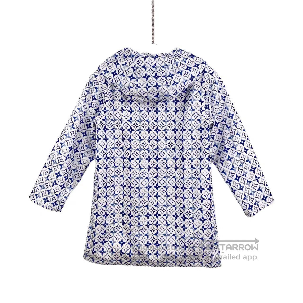 Louis Vuitton Louis Vuitton The old flowers are full of printed trench c Size 4XL / US 24-26 - 2 Thumbnail