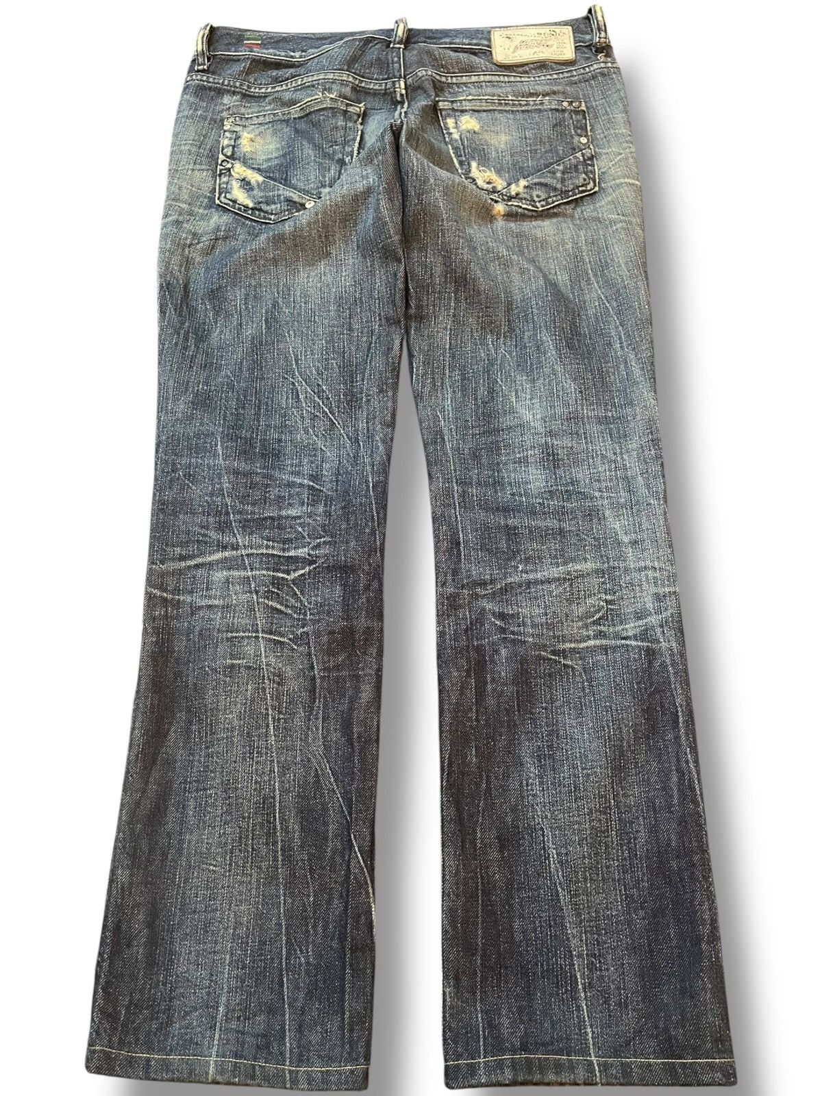 Diesel Vintage Diesel Lhela Ripped Distressed Denim Size US 31 - 5 Thumbnail