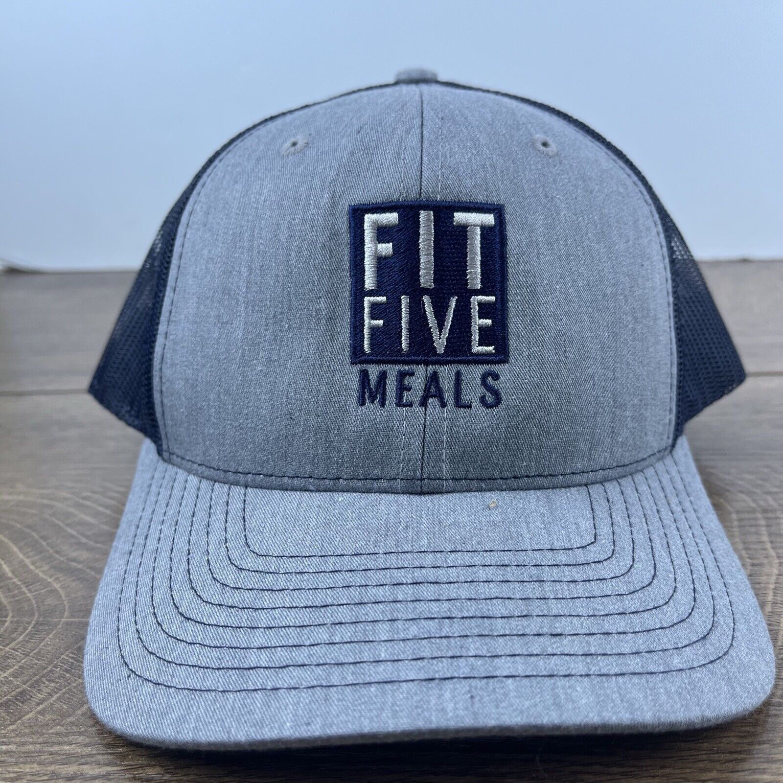 Other Fit Five Meals Hat Gray Cap Adjustable Hat Gray Adult Fit Ha Size ONE SIZE - 2 Thumbnail