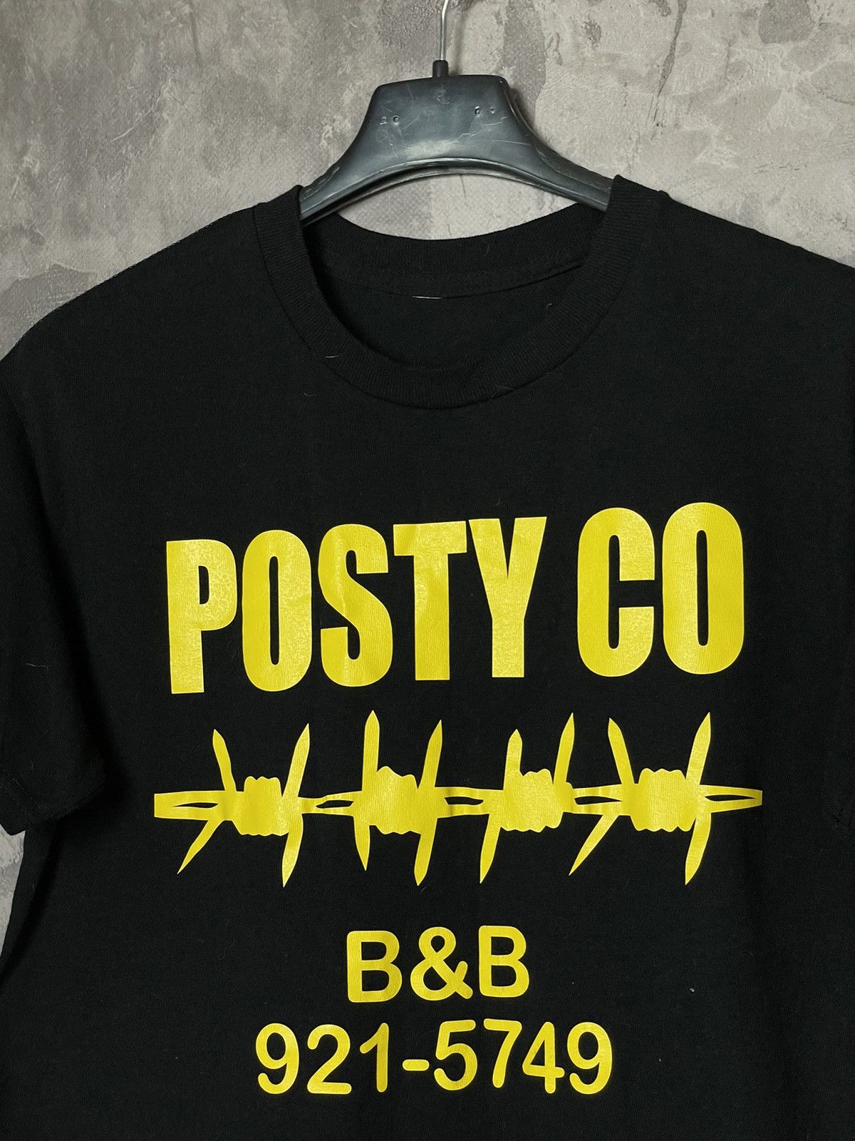 Band Tees × Rap Tees Post Malone Mugshot Posty Co Tour Black T shirt S Size US S / EU 44-46 / 1 - 8 Thumbnail