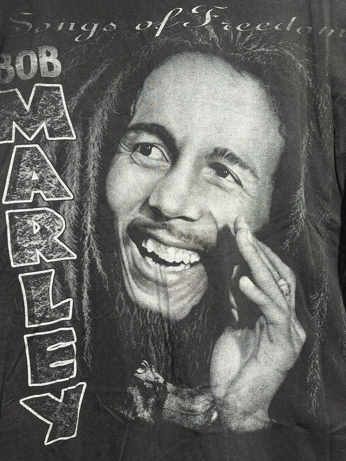 Bob Marley × Rap Tees × Vintage Vintage Y2k Bob Marley Rap tee Size US M / EU 48-50 / 2 - 6 Thumbnail