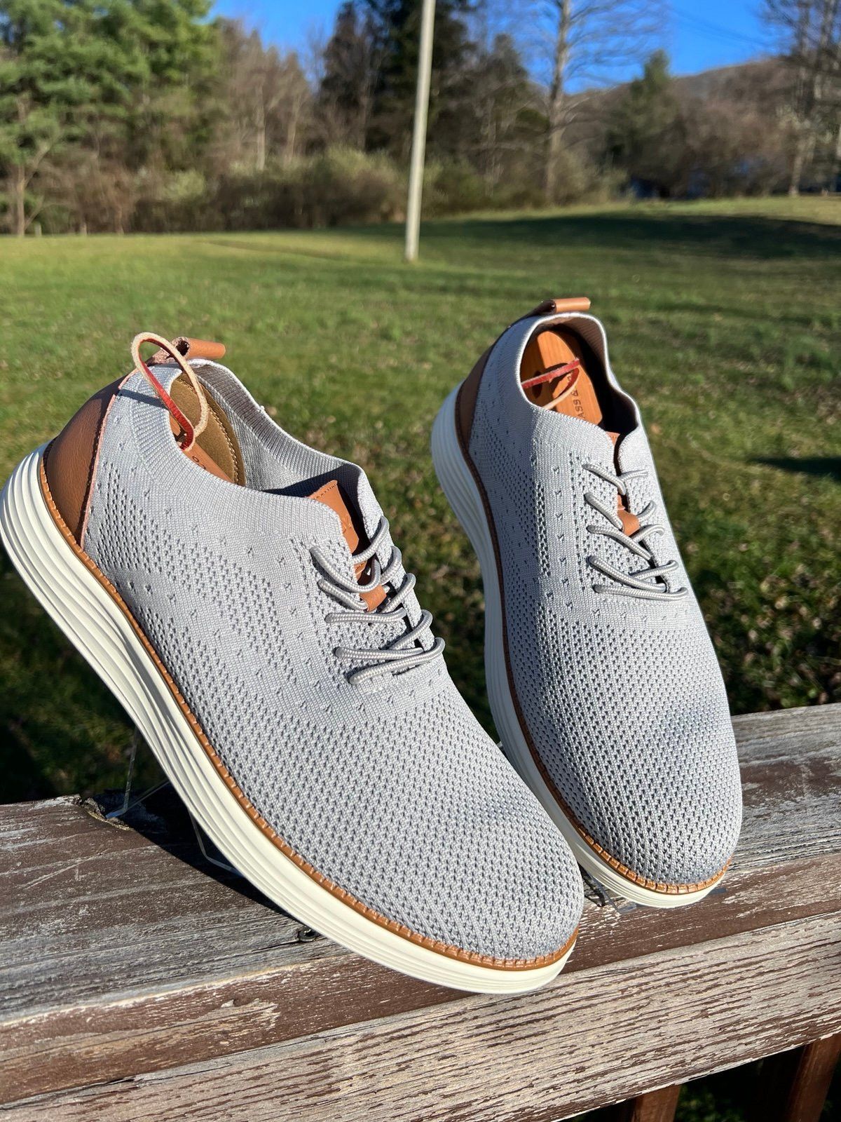Other VILOCY Men's Mesh Sneakers Oxfords Casual Shoes 11.5 Gray Size US 11.5 / EU 44-45 - 1 Thumbnail