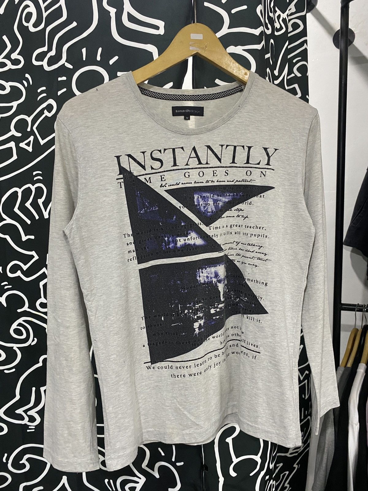 Japanese Brand × semanticdesign Semantic Design Longsleeve Size US M / EU 48-50 / 2 - 4 Thumbnail