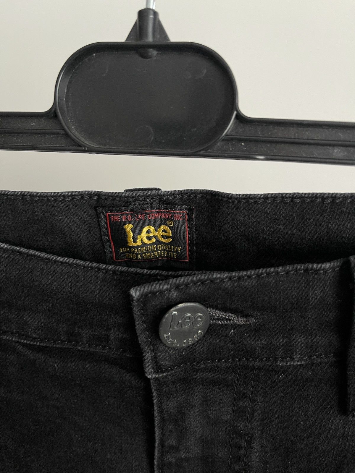 Lee Lee jeans black denim 33/30 Size US 33 - 3 Thumbnail