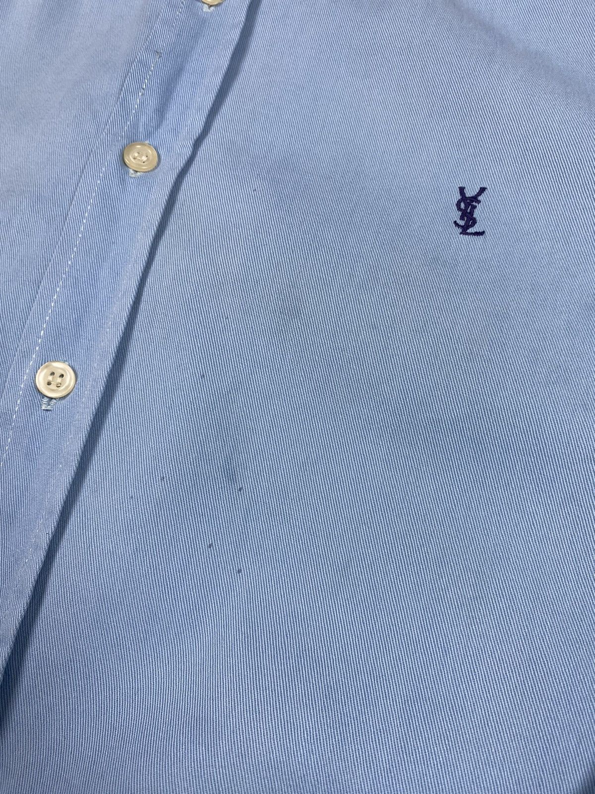 Vintage Vintage 90s Yves Saint Laurent Paris Button Up Shirt Size US XL / EU 56 / 4 - 10 Thumbnail