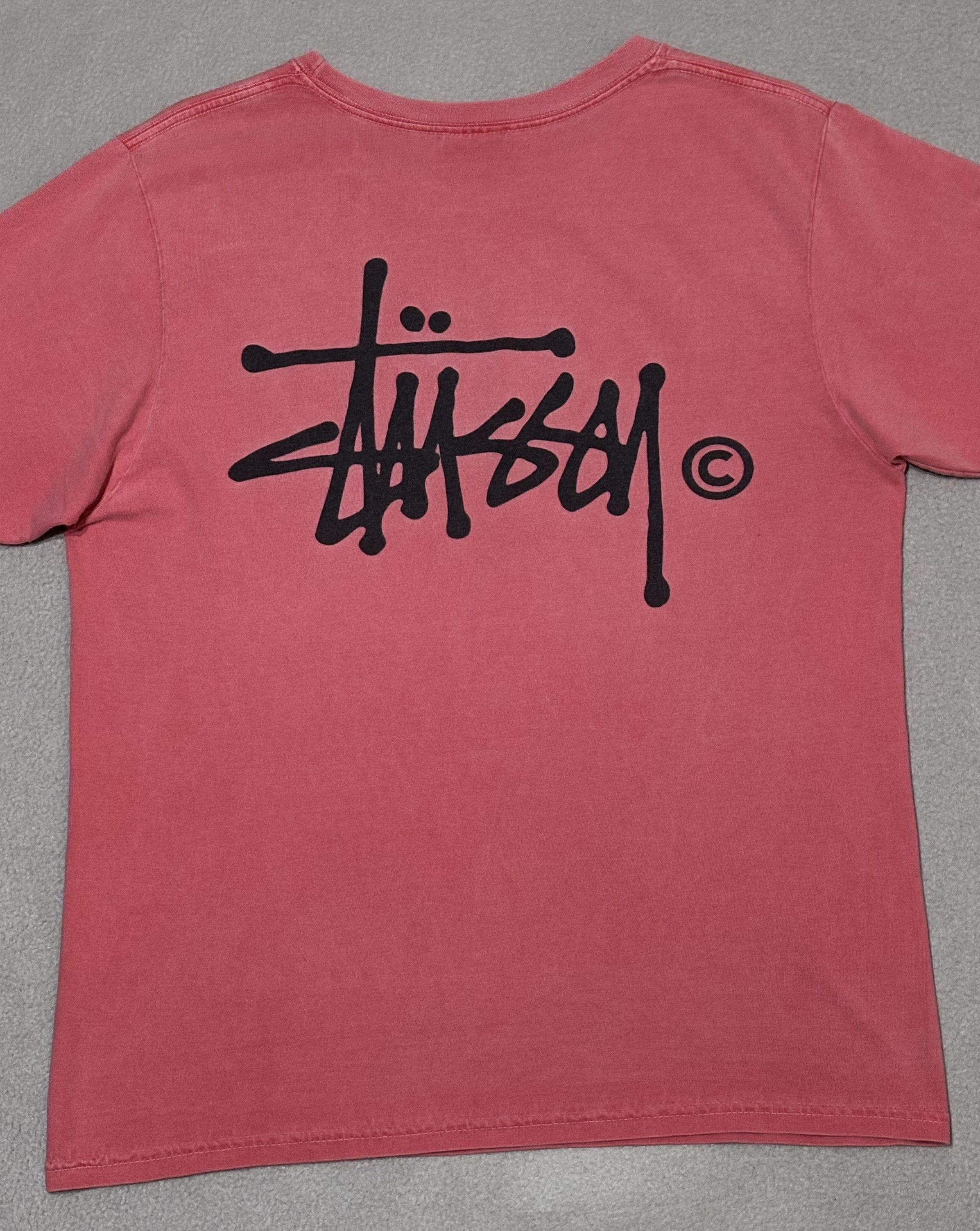 Stussy Stussy Basic Logo Red T-shirt Size. S Size US S / EU 44-46 / 1 - 9 Thumbnail